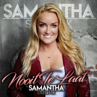 Samantha steenwijk Nooit te laat cover